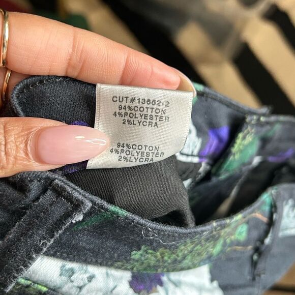 J Brand Forest Floor Floral Jeans - Picture 5 of 6
